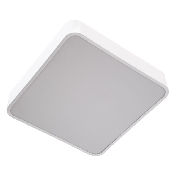 GloboStar® KAMALA 61207-S Πλαφονιέρα Οροφής LED CCT 67W 7370lm 120° AC 220-240V – Εναλλαγή Φωτισμού μέσω Τηλεχειριστηρίου All In One Ψυχρό 6000k+Φυσικό 4500k+Θερμό 2700k Dimmable Μ40 x Π40 x Υ8cm – Λευκό – 3 Years Warranty