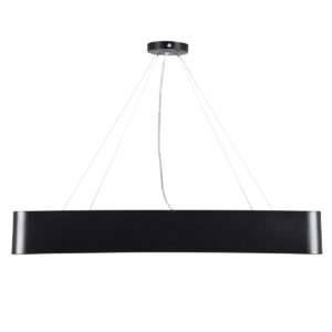 GloboStar® KAMALA 61208-P Κρεμαστή Πλαφονιέρα Οροφής LED CCT 75W 8625lm 120° AC 220-240V – Εναλλαγή Φωτισμού μέσω Τηλεχειριστηρίου All In One Ψυχρό 6000k+Φυσικό 4500k+Θερμό 2700k Dimmable Μ60 x Π60 x Υ8cm – Μαύρο – 3 Years Warranty