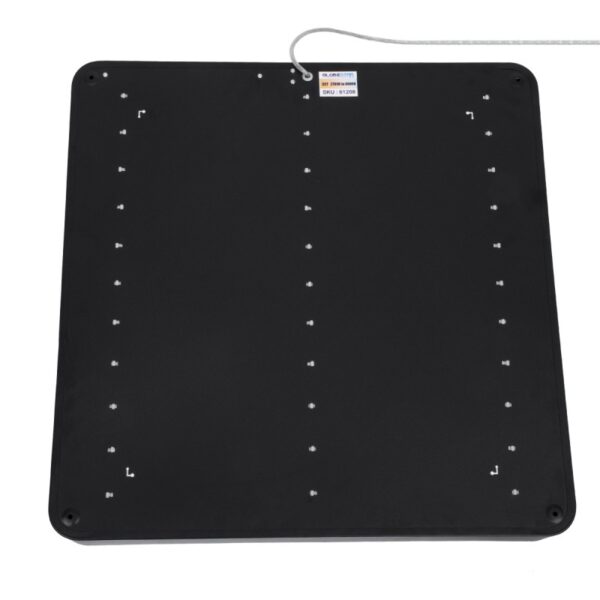 GloboStar® KAMALA 61208-S Πλαφονιέρα Οροφής LED CCT 75W 8625lm 120° AC 220-240V – Εναλλαγή Φωτισμού μέσω Τηλεχειριστηρίου All In One Ψυχρό 6000k+Φυσικό 4500k+Θερμό 2700k Dimmable Μ60 x Π60 x Υ8cm – Μαύρο – 3 Years Warranty