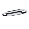 GloboStar® IGOR 61216 Φωτιστικό Οροφής Linear Design LED CCT 24W 2880lm 210° AC 220-240V – Εναλλαγή Φωτισμού μέσω Διακόπτη On/Off All In One Ψυχρό 6000k+Φυσικό 4500k+Θερμό 2700k Μ41 x Π13 x Υ4.5cm – Μαύρο – 3 Years Warranty