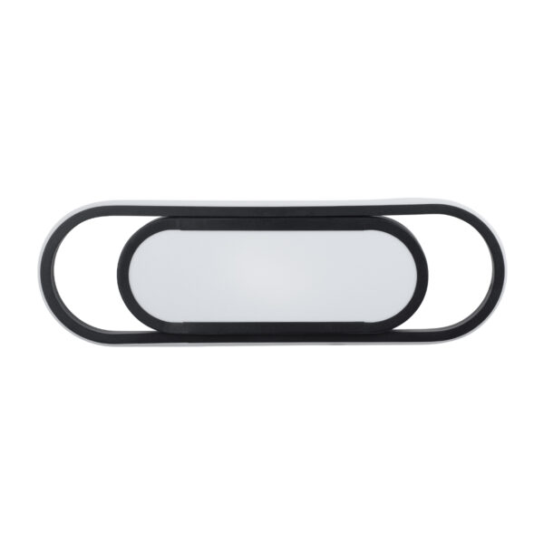 GloboStar® IGOR 61216 Φωτιστικό Οροφής Linear Design LED CCT 24W 2880lm 210° AC 220-240V – Εναλλαγή Φωτισμού μέσω Διακόπτη On/Off All In One Ψυχρό 6000k+Φυσικό 4500k+Θερμό 2700k Μ41 x Π13 x Υ4.5cm – Μαύρο – 3 Years Warranty