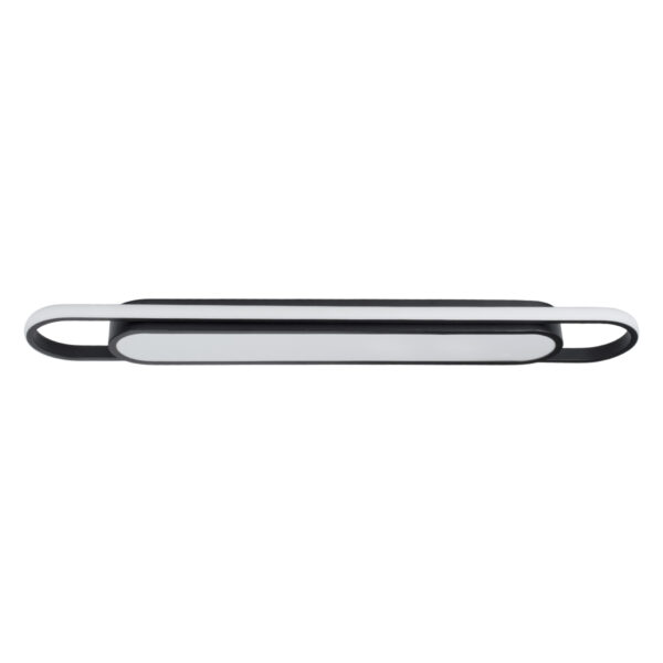GloboStar® IGOR 61218 Φωτιστικό Οροφής Linear Design LED CCT 48W 5760lm 210° AC 220-240V – Εναλλαγή Φωτισμού μέσω Διακόπτη On/Off All In One Ψυχρό 6000k+Φυσικό 4500k+Θερμό 2700k Μ81 x Π13 x Υ4.5cm – Μαύρο – 3 Years Warranty