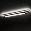 GloboStar® IGOR 61218 Φωτιστικό Οροφής Linear Design LED CCT 48W 5760lm 210° AC 220-240V – Εναλλαγή Φωτισμού μέσω Διακόπτη On/Off All In One Ψυχρό 6000k+Φυσικό 4500k+Θερμό 2700k Μ81 x Π13 x Υ4.5cm – Μαύρο – 3 Years Warranty