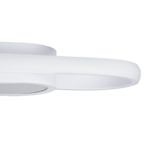 GloboStar® IGOR 61219 Φωτιστικό Οροφής Linear Design LED CCT 48W 5760lm 210° AC 220-240V – Εναλλαγή Φωτισμού μέσω Διακόπτη On/Off All In One Ψυχρό 6000k+Φυσικό 4500k+Θερμό 2700k Μ81 x Π13 x Υ4.5cm – Λευκό – 3 Years Warranty