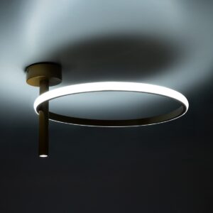 GloboStar® VERONA 61221 Φωτιστικό Οροφής Δαχτυλίδι-Κύκλος LED CCT 24W 2688lm 360° AC 220-240V – Εναλλαγή Φωτισμού μέσω Διακόπτη On/Off All In One Ψυχρό 6000k+Φυσικό 4500k+Θερμό 2700k Φ40 x Υ23cm – Λευκό – 3 Χρόνια Εγγύηση