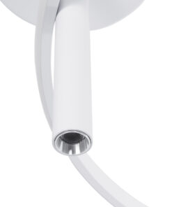 GloboStar® VERONA 61224 Φωτιστικό Οροφής Δαχτυλίδι-Κύκλος LED CCT 36W 4032lm 360° AC 220-240V – Εναλλαγή Φωτισμού μέσω Διακόπτη On/Off All In One Ψυχρό 6000k+Φυσικό 4500k+Θερμό 2700K Φ60 x Υ23cm – Λευκό – 3 Χρόνια Εγγύηση