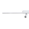 GLOBOSTAR® BARETTI 61227 Φωτιστικό Οροφής Linear Design LED CCT με Κινούμενα Σποτ LED Downlight 24W 2688lm 160° & 45° AC 220-240V IP20  – Εναλλαγή Φωτισμού μέσω Διακόπτη On/Off All In One Ψυχρό 6000k+Φυσικό 4500k+Θερμό 2700k Dimmable – Μ80 x Π5.5 x Υ5 cm – Λευκό – 3 Χρόνια Εγγύηση