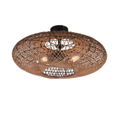 Φωτιστικό Οροφής Trio Lighting 2χE27 Μαύρο Ματ Μεταλλικό – 612300236