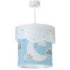 Ango Moon Blue παιδικό φωτιστικό οροφής (61232T)