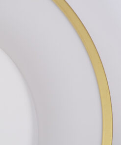 GloboStar® SALEM 61235 Πλαφονιέρα Οροφής Δαχτυλίδι-Κύκλος LED CCT 75W 8625lm 120° AC 220-240V – Εναλλαγή Φωτισμού μέσω Τηλεχειριστηρίου All In One Ψυχρό 6000k+Φυσικό 4500k+Θερμό 2700k Dimmable Φ45cm – Χρυσό Σαμπανιζέ – 3 Years Warranty