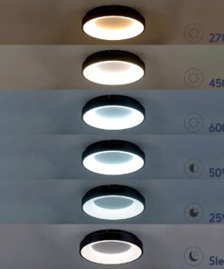 GloboStar® SALEM 61239 Πλαφονιέρα Οροφής Δαχτυλίδι-Κύκλος LED CCT 105W 12075lm 120° AC 220-240V – Εναλλαγή Φωτισμού μέσω Τηλεχειριστηρίου All In One Ψυχρό 6000k+Φυσικό 4500k+Θερμό 2700k Dimmable Φ60cm – Χρυσό Σαμπανιζέ – 3 Years Warranty