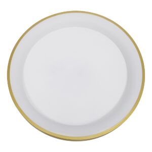 GloboStar® SALEM 61239 Πλαφονιέρα Οροφής Δαχτυλίδι-Κύκλος LED CCT 105W 12075lm 120° AC 220-240V – Εναλλαγή Φωτισμού μέσω Τηλεχειριστηρίου All In One Ψυχρό 6000k+Φυσικό 4500k+Θερμό 2700k Dimmable Φ60cm – Χρυσό Σαμπανιζέ – 3 Years Warranty