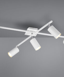 Φωτιστικό Οροφής Trio Lighting 5xGU10 Λευκό Μεταλλικό 612400501