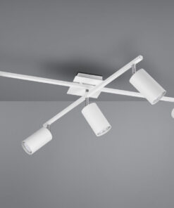Φωτιστικό Οροφής Trio Lighting 5xGU10 Λευκό Μεταλλικό 612400501
