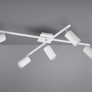 Φωτιστικό Οροφής Trio Lighting   5xGU10 Λευκό Μεταλλικό    612400501