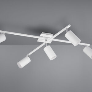 Φωτιστικό Οροφής Trio Lighting   5xGU10 Λευκό Μεταλλικό    612400501
