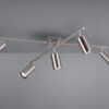 Φωτιστικό Οροφής Trio Lighting   5xGU10 Νίκελ Ματ Μεταλλικό    612400507