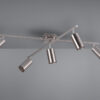 Φωτιστικό Οροφής Trio Lighting   5xGU10 Νίκελ Ματ Μεταλλικό    612400507