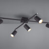 Φωτιστικό Οροφής Trio Lighting   5xGU10 Μαύρο Ματ Μεταλλικό    612400532