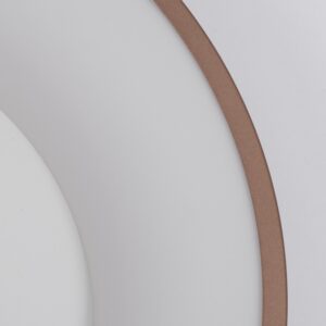 GloboStar® SALEM 61240 Πλαφονιέρα Οροφής Δαχτυλίδι-Κύκλος LED CCT 105W 12075lm 120° AC 220-240V – Εναλλαγή Φωτισμού μέσω Τηλεχειριστηρίου All In One Ψυχρό 6000k+Φυσικό 4500k+Θερμό 2700k Dimmable Φ60cm – Καφέ Χάλκινο – 3 Years Warranty