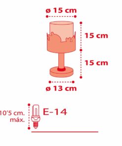 Merry Christmas κομοδίνου φωτιστικό Ango – 61251