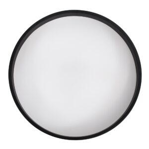 GloboStar® NARNIA 61257 Πλαφονιέρα Οροφής LED CCT 75W 8625lm 120° AC 220-240V – Εναλλαγή Φωτισμού μέσω Τηλεχειριστηρίου All In One Ψυχρό 6000k+Φυσικό 4500k+Θερμό 2700k Dimmable Φ45 x Υ8cm – Μαύρο – 3 Years Warranty