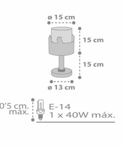 Loving Deer κομοδίνου παιδικό φωτιστικό Ango – 61271