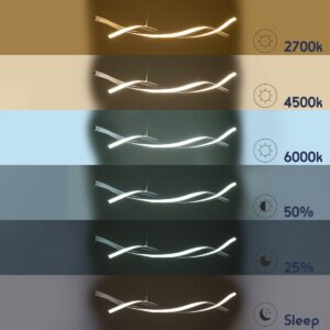 GloboStar® MORALES 61277 Κρεμαστό Φωτιστικό Οροφής Design LED CCT 54W 6048lm 200° AC 220-240V – Εναλλαγή Φωτισμού μέσω Τηλεχειριστηρίου All In One Ψυχρό 6000k+Φυσικό 4500k+Θερμό 2700K Dimmable Μ90 x Π14 x Υ14cm – Ασημί Βούρτσας – 3 Χρόνια Εγγύηση