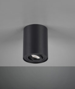 Φωτιστικό Οροφής Trio Lighting GU10 Μαύρο Ματ Μεταλλικό 612900132