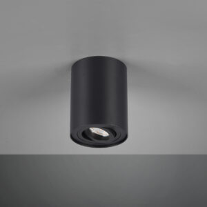 Φωτιστικό Οροφής Trio Lighting   GU10 Μαύρο Ματ Μεταλλικό    612900132