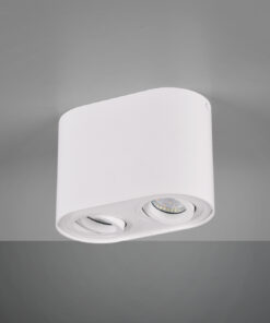 Φωτιστικό Οροφής Trio Lighting GU10 Λευκό Ματ Μεταλλικό 612900231