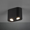 Φωτιστικό Οροφής Trio Lighting   GU10 Μαύρο Ματ Μεταλλικό    612900232