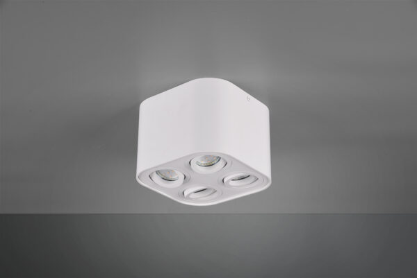 Φωτιστικό Οροφής Trio Lighting   GU10 Λευκό Ματ Μεταλλικό    612900431
