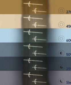 GloboStar® LINEARE 61291 Κρεμαστό Φωτιστικό Οροφής Design LED CCT 67W 7504lm 300° AC 220-240V – Εναλλαγή Φωτισμού μέσω Τηλεχειριστηρίου All In One Ψυχρό 6000k+Φυσικό 4500k+Θερμό 2700k Dimmable Μ130 x Π25 x Υ60cm – Χρυσό Πλατίνα – 3 Years Warranty