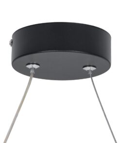 GloboStar® ROME 61294 Κρεμαστό Φωτιστικό Οροφής Linear Design LED CCT 24W 2640lm 200° AC 220-240V – Εναλλαγή Φωτισμού μέσω Διακόπτη On/Off All In One Ψυχρό 6000k+Φυσικό 4500k+Θερμό 2700k Μ65.5 x Π4 x Υ33cm – Μαύρο – 3 Years Warranty