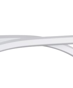 GloboStar® ROME 61295 Κρεμαστό Φωτιστικό Οροφής Linear Design LED CCT 24W 2640lm 200° AC 220-240V – Εναλλαγή Φωτισμού μέσω Διακόπτη On/Off All In One Ψυχρό 6000k+Φυσικό 4500k+Θερμό 2700k Μ65.5 x Π4 x Υ33cm – Λευκό – 3 Years Warranty