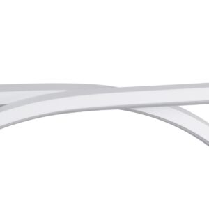 GloboStar® ROME 61295 Κρεμαστό Φωτιστικό Οροφής Linear Design LED CCT 24W 2640lm 200° AC 220-240V – Εναλλαγή Φωτισμού μέσω Διακόπτη On/Off All In One Ψυχρό 6000k+Φυσικό 4500k+Θερμό 2700k Μ65.5 x Π4 x Υ33cm – Λευκό – 3 Years Warranty