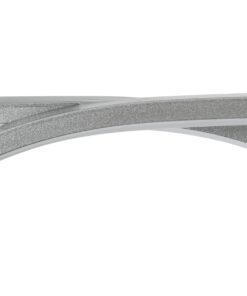 GloboStar® ROME 61296 Κρεμαστό Φωτιστικό Οροφής Linear Design LED CCT 24W 2640lm 200° AC 220-240V – Εναλλαγή Φωτισμού μέσω Διακόπτη On/Off All In One Ψυχρό 6000k+Φυσικό 4500k+Θερμό 2700k Μ65.5 x Π4 x Υ33cm – Ασημί Βούρτσας – 3 Years Warranty