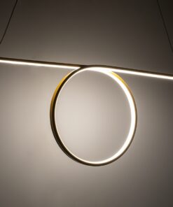 GloboStar® ROME 61295 Κρεμαστό Φωτιστικό Οροφής Linear Design LED CCT 24W 2640lm 200° AC 220-240V – Εναλλαγή Φωτισμού μέσω Διακόπτη On/Off All In One Ψυχρό 6000k+Φυσικό 4500k+Θερμό 2700k Μ65.5 x Π4 x Υ33cm – Λευκό – 3 Years Warranty