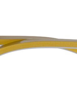 GloboStar® ROME 61297 Κρεμαστό Φωτιστικό Οροφής Linear Design LED CCT 24W 2640lm 200° AC 220-240V – Εναλλαγή Φωτισμού μέσω Διακόπτη On/Off All In One Ψυχρό 6000k+Φυσικό 4500k+Θερμό 2700k Μ65.5 x Π4 x Υ33cm – Χρυσό Βούρτσας – 3 Years Warranty