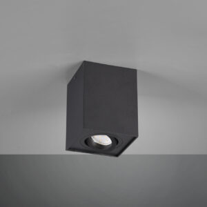 Φωτιστικό Οροφής Trio Lighting   GU10 Μαύρο Ματ Μεταλλικό    613000132