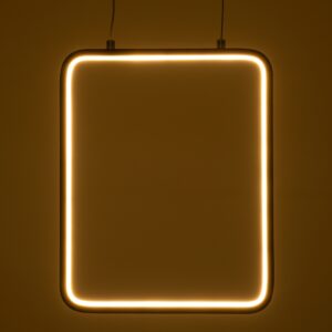 GloboStar® NEROBA 61302 Κρεμαστό Φωτιστικό Οροφής Linear Design LED CCT 18W 1980lm 360° AC 220-240V – Εναλλαγή Φωτισμού μέσω Διακόπτη On/Off All In One Ψυχρό 6000k+Φυσικό 4500k+Θερμό 2700k Μ29 x Π2 x Υ36cm – Μαύρο – 3 Years Warranty