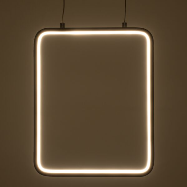 GloboStar® NEROBA 61303 Κρεμαστό Φωτιστικό Οροφής Linear Design LED CCT 18W 1980lm 360° AC 220-240V – Εναλλαγή Φωτισμού μέσω Διακόπτη On/Off All In One Ψυχρό 6000k+Φυσικό 4500k+Θερμό 2700k Μ29 x Π2 x Υ36cm – Λευκό – 3 Years Warranty