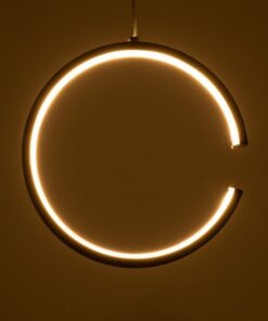 GloboStar® CEROBA 61306 Κρεμαστό Φωτιστικό Οροφής Linear Design LED CCT 12W 1320lm 360° AC 220-240V – Εναλλαγή Φωτισμού μέσω Διακόπτη On/Off All In One Ψυχρό 6000k+Φυσικό 4500k+Θερμό 2700k Φ22 x Π2cm – Μαύρο – 3 Years Warranty