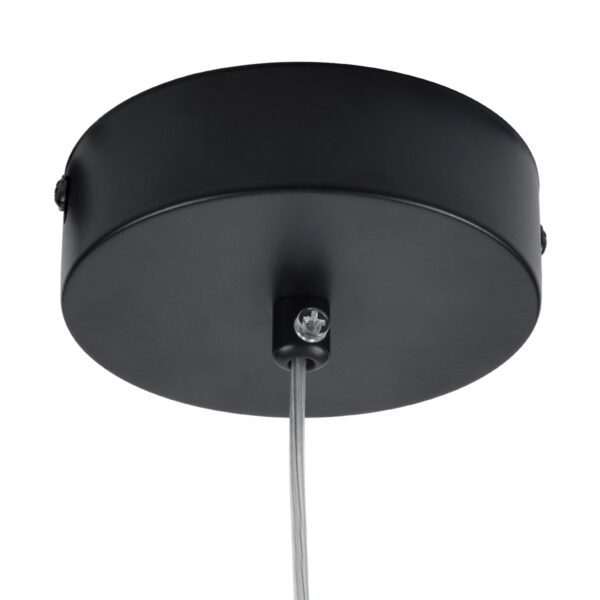 GloboStar® TEARS 61309 Κρεμαστό Φωτιστικό Οροφής Design LED CCT 3W 330lm 180° AC 220-240V – Εναλλαγή Φωτισμού μέσω Διακόπτη On/Off All In One Ψυχρό 6000k+Φυσικό 4500k+Θερμό 2700k Φ3.2 x Υ51.5cm – Μαύρο – 3 Years Warranty