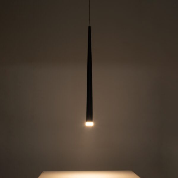 GloboStar® TEARS 61310 Κρεμαστό Φωτιστικό Οροφής Design LED CCT 3W 330lm 180° AC 220-240V – Εναλλαγή Φωτισμού μέσω Διακόπτη On/Off All In One Ψυχρό 6000k+Φυσικό 4500k+Θερμό 2700k Φ3.2 x Υ51.5cm – Χρυσό Βούρτσας – 3 Years Warranty