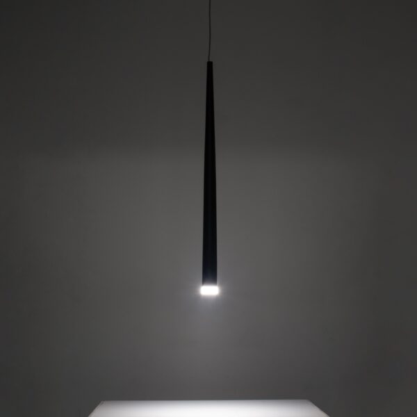GloboStar® TEARS 61310 Κρεμαστό Φωτιστικό Οροφής Design LED CCT 3W 330lm 180° AC 220-240V – Εναλλαγή Φωτισμού μέσω Διακόπτη On/Off All In One Ψυχρό 6000k+Φυσικό 4500k+Θερμό 2700k Φ3.2 x Υ51.5cm – Χρυσό Βούρτσας – 3 Years Warranty