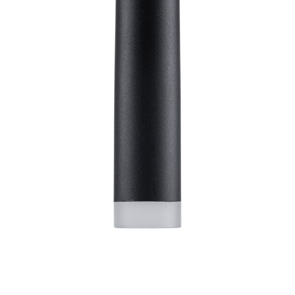GloboStar® TEARS 61315 Φωτιστικό Τοίχου – Απλίκα Design LED CCT 3W 330lm 180° AC 220-240V – Εναλλαγή Φωτισμού μέσω Διακόπτη On/Off All In One Ψυχρό 6000k+Φυσικό 4500k+Θερμό 2700k Φ3.2 x Υ51.5cm – Μαύρο – 3 Years Warranty