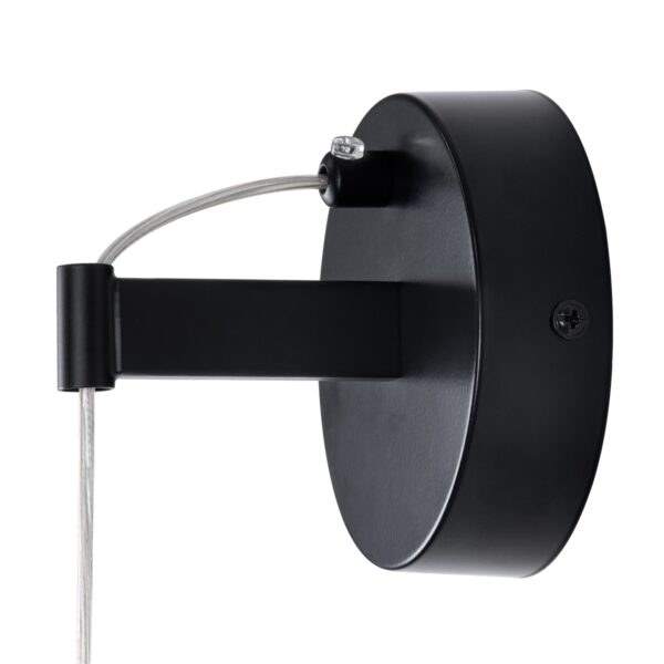 GloboStar® TEARS 61315 Φωτιστικό Τοίχου – Απλίκα Design LED CCT 3W 330lm 180° AC 220-240V – Εναλλαγή Φωτισμού μέσω Διακόπτη On/Off All In One Ψυχρό 6000k+Φυσικό 4500k+Θερμό 2700k Φ3.2 x Υ51.5cm – Μαύρο – 3 Years Warranty