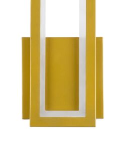 GloboStar® TIARA 61328 Φωτιστικό Τοίχου – Απλίκα Design LED CCT 12W 1440lm 360° AC 220-240V – Εναλλαγή Φωτισμού μέσω Διακόπτη On/Off All In One Ψυχρό 6000k+Φυσικό 4500k+Θερμό 2700k Μ12.5 x Π4 x Υ32cm – Χρυσό – 3 Years Warranty